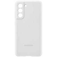 Samsung Original Coque en silicone Galaxy S21 FE - White