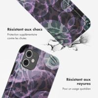 Selencia Coque arrière Vivid Apple iPhone 11 - Leo Bubble Green