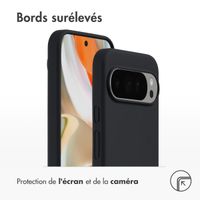 Accezz Coque Liquid Silicone Google Pixel 10 Pro XL - Noir