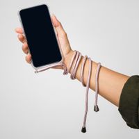 imoshion Coque arrière transparente avec cordon Apple iPhone 12 Pro Max - Rose Doré