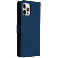 imoshion Etui de télephone luxe 2-en-1 amovible Apple iPhone 12 (Pro) - Bleu