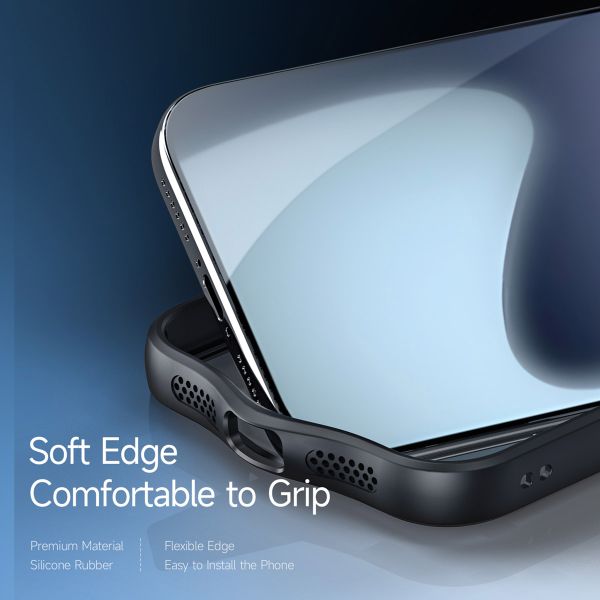 Dux Ducis Coque arrière Aimo avec MagSafe Apple iPhone 17 Pro - Transparent