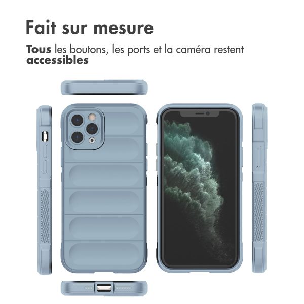 imoshion Coque arrière EasyGrip iPhone 11 Pro - Bleu clair