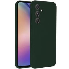 Accezz Coque Liquid Silicone Samsung Galaxy A55 - Forest Green