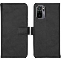 imoshion Étui de télephone portefeuille Xiaomi Redmi Note 10 (4G) / Note 10S - Noir