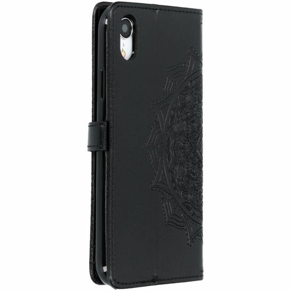 Etui de téléphone portefeuille Mandala iPhone Xr