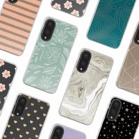 imoshion Coque Design Samsung Galaxy S25 Edge - Leaves Line-Art