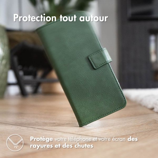 imoshion Étui de téléphone portefeuille Luxe Samsung Galaxy A25 (5G) - Vert