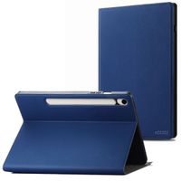 Accezz Housse Classic Tablet Stand Samsung Galaxy Tab S10 Ultra / Tab S9 Ultra - Bleu foncé