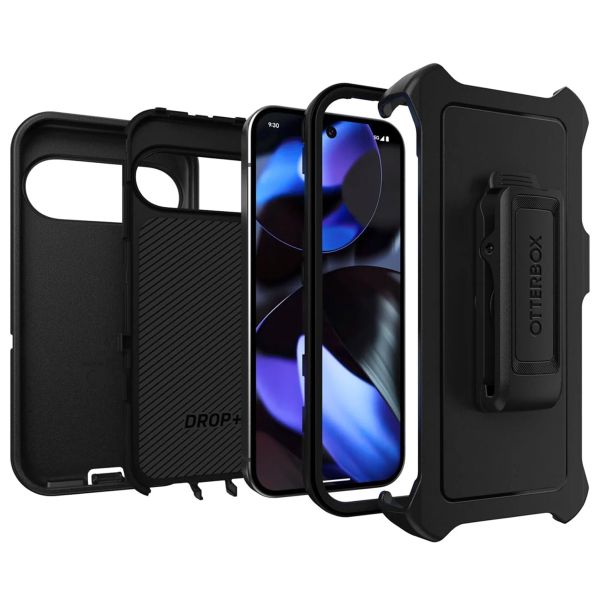 OtterBox Defender Rugged Backcover Google Pixel 9 / 9 Pro - Noir