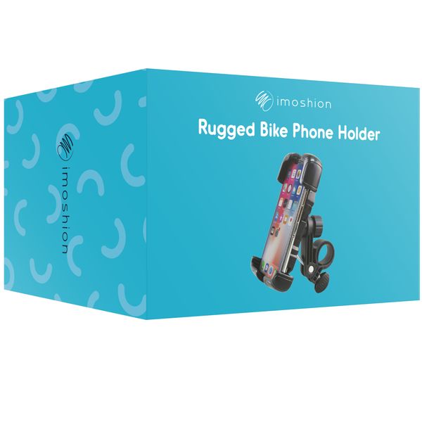 imoshion ﻿Rugged Bicycle Phone Holder - Porte-téléphone vélo - Universel - Ajustable - Noir