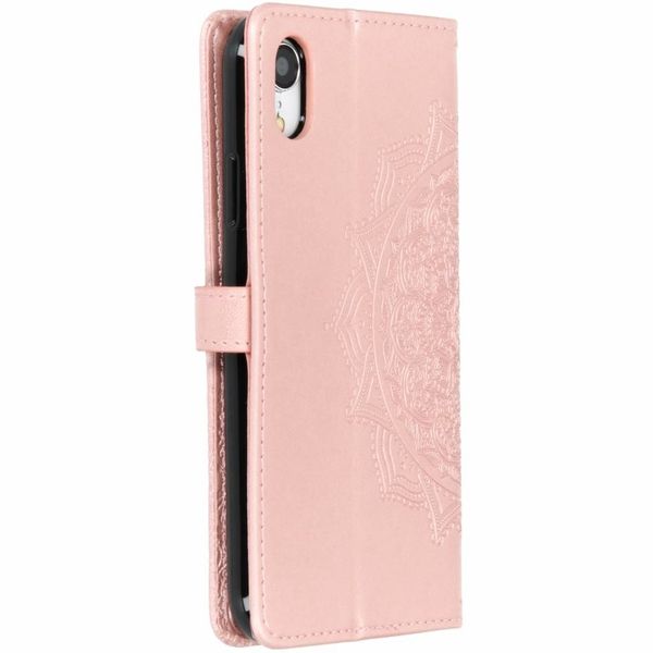 Etui de téléphone portefeuille Mandala iPhone Xr