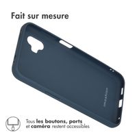 imoshion Coque Couleur Samsung Galaxy Xcover 6 Pro - Bleu foncé