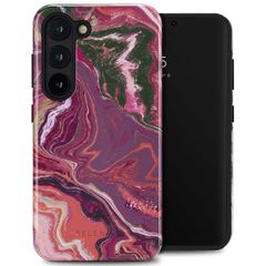 Selencia Coque arrière Vivid Samsung Galaxy S23 - Marble Purple