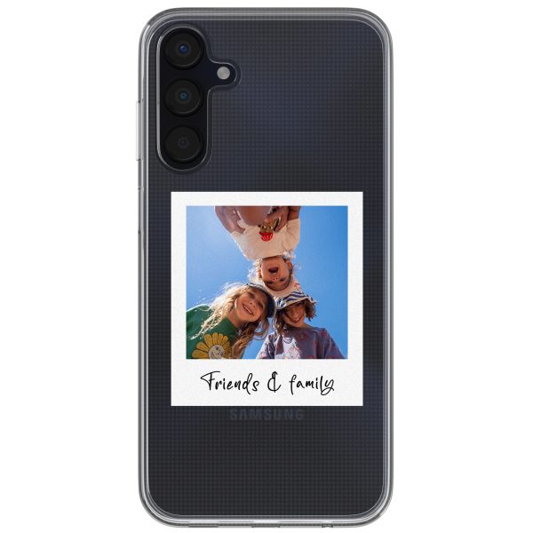 Coque personnalisée avec polaroid Samsung Galaxy A15 - Transparent