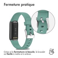 imoshion Bracelet en silicone le Fitbit Luxe - Vert