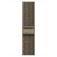 Apple Nike Sport Loop bracelet Apple Watch Series 1 á 10 / SE / Ultra (2) (44/45/46/49 mm) - Sequoia/Orange