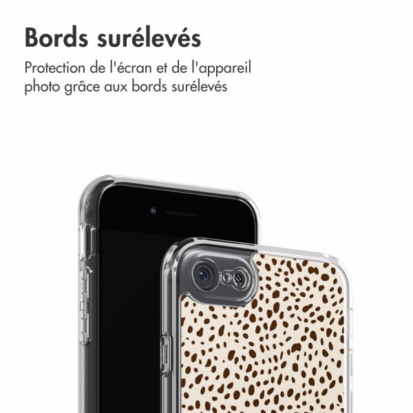 imoshion Coque Design Apple iPhone SE (2022 / 2020) / 8 / 7 - Desert Dots