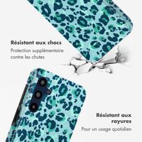 Selencia Coque arrière Vivid Tough Samsung Galaxy A16 - Wild Spots Light Blue