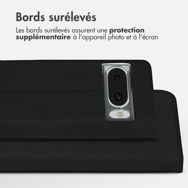 Accezz Étui de téléphone portefeuille Wallet Google Pixel 8 Pro - Noir 