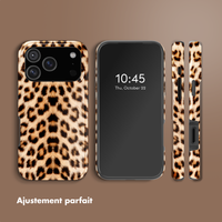 Selencia Coque arrière Vivid avec MagSafe Apple iPhone 17 Pro - Wild Leo