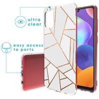 imoshion Coque Design Samsung Galaxy A31 - White Graphic