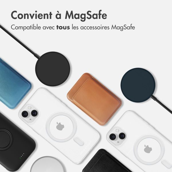 imoshion Coque arrière avec MagSafe iPhone 15 Plus - Transparent