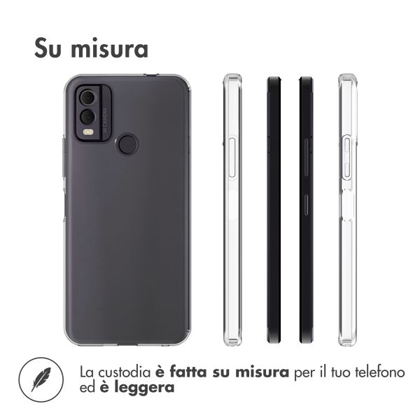 Accezz Coque Clear Nokia C32 - Transparent