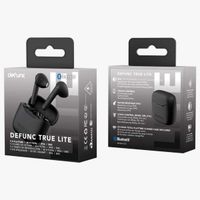 Defunc True Lite Earbuds - ﻿Écouteurs sans fil - Écouteurs sans fil Bluetooth - Avec suppression du bruit ENC - Black