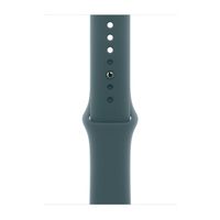 Apple Bracelet Sport Apple Watch Series 1 - 9 / SE (38/40/41 mm) | Series 10 / 11 (42 mm) - Taille S/M - Lake Green