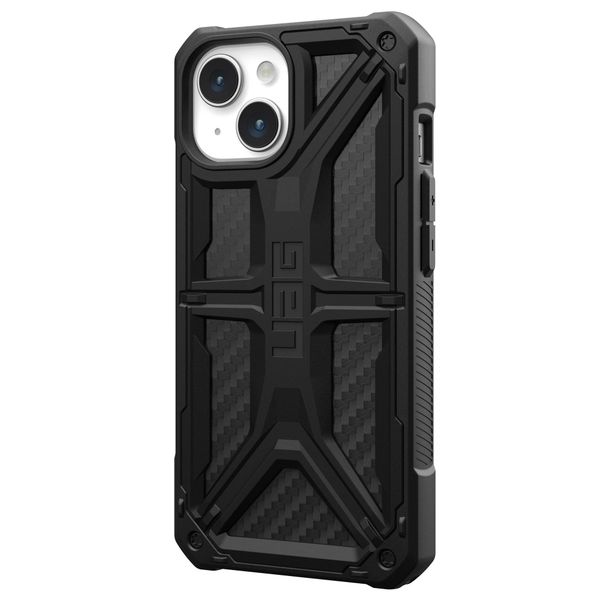 UAG Coque Monarch iPhone 15 - Carbon Fiber