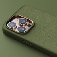 Njorð Collections Coque daim Comfort+ iPhone 14 Pro Max - Olive