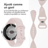 imoshion Bracelet en silicone⁺ Google Pixel Watch 3 / 4 (45 mm) - Taille S - Rose