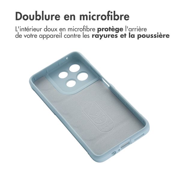 imoshion EasyGrip Backcover Motorola Moto G57 Power - Bleu clair