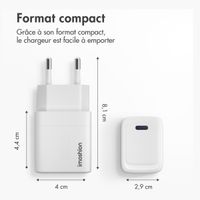 imoshion Adaptateur secteur 20 watts | USB-C - Blanc