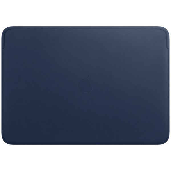 Apple ﻿Housse cuir MacBook Pro 16 pouces - Midnight Blue