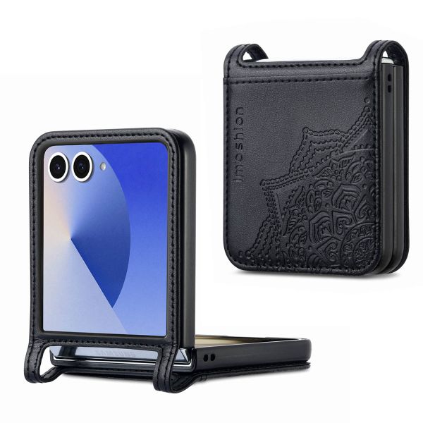 imoshion Mandala Bookcase Samsung Galaxy Z Flip 7 - Noir