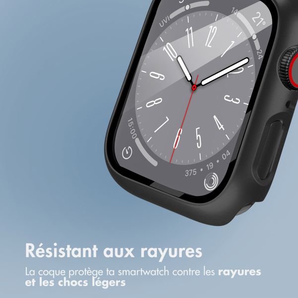 imoshion Coque rigide à couverture complète Apple Watch Series 1 / 2 / 3 - 38 mm - Noir