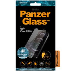 PanzerGlass Protection d'écran en verre trempé Anti-bactéries iPhone  12 (Pro)