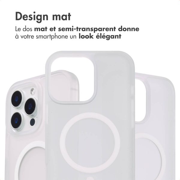 imoshion Coque Color Guard avec MagSafe iPhone 16 Pro Max - Blanc