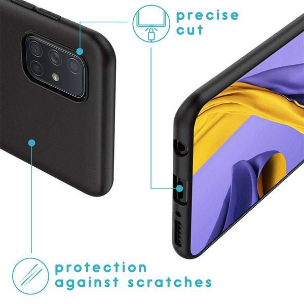 imoshion Coque Design Samsung Galaxy A71 - Fuck Off - Noir