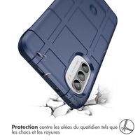 imoshion Coque Rugged Shield Motorola Moto G52 / G82 - Bleu foncé