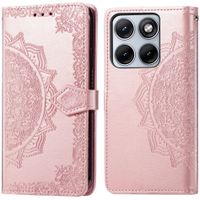 imoshion Etui de télephone Mandala Motorola Edge 70 Fusion - Rose Gold