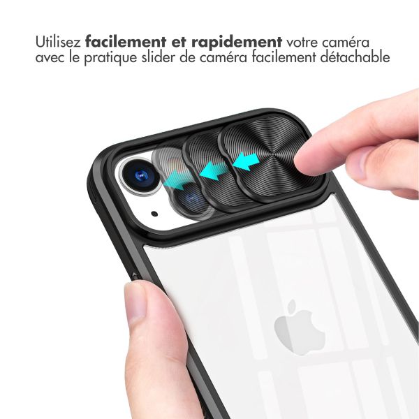 imoshion Coque arrière Camslider iPhone 14 - Noir