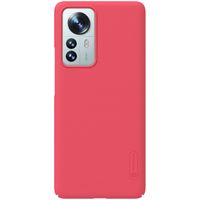 Nillkin Coque Super Frosted Shield Xiaomi 12 Pro - Rouge