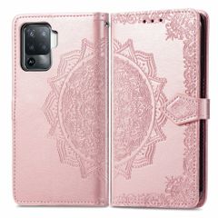 imoshion Etui de télephone Mandala Oppo A94 (5G) - Rose Doré