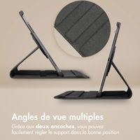 imoshion Coque tablette rotatif à 360° iPad 10 (2022) 10.9 pouces - Noir