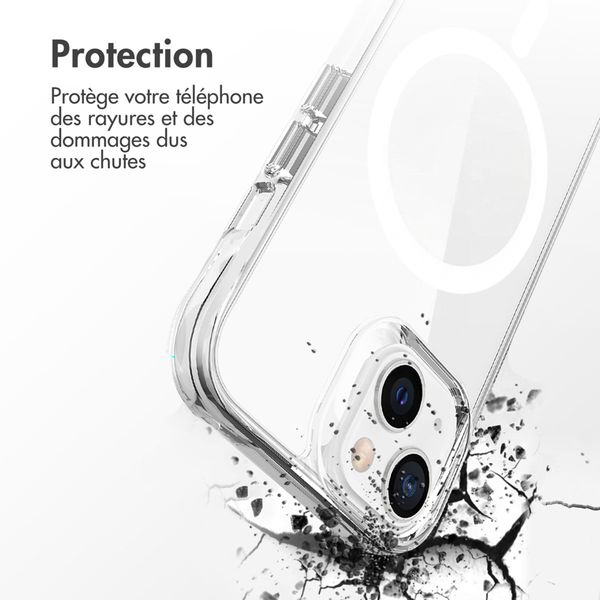 imoshion Coque Rugged Air MagSafe Apple iPhone 13 - Transparent