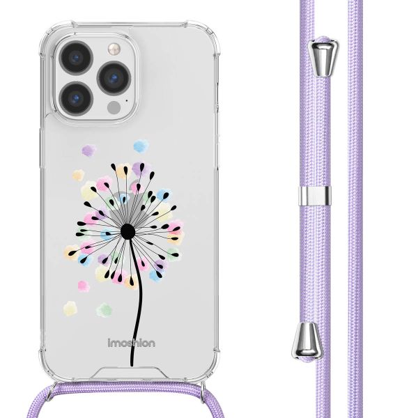 imoshion Coque Design avec cordon iPhone 13 Pro Max - Sandstone Dandelion