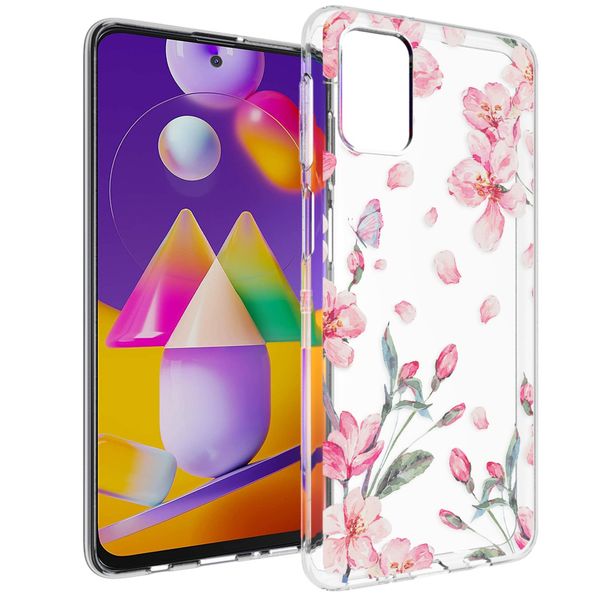 imoshion Coque Design Samsung Galaxy M31s - Fleur - Rose